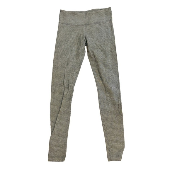Lululemon Light Grey Sweater Heathered Leggings SZ 6 - Picture 2 of 7